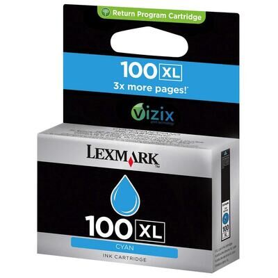 Lexmark 14N1069E (100XL) Cyan Original Cartridge High Capacity - S305 - 2