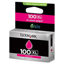 Lexmark 14N1070E (100XL) Magenta Original Cartridge High Capacity - S305 