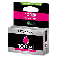 Lexmark 14N1070E (100XL) Magenta Original Cartridge High Capacity - S305 - 2