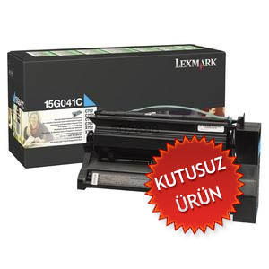 Lexmark 15G041C Cyan Original Toner - C752 / C760 (Without Box) 