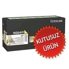 Lexmark 15G041Y Sarı Orjinal Toner C752 / C760 (U) (T4494) - 1