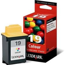 Lexmark 15M2619E (19) Color Original Cartridge - InkJet F4270 (Without Box) 