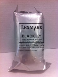 Lexmark 15M2971 (71) Black Original Cartridge - 3200 (Without Box) - Thumbnail