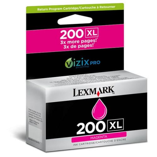 Lexmark 14L0176 (200XL) Kırmızı Orjinal Kartuş Yüksek Kapasite - Pro5500 (T10415) - 1