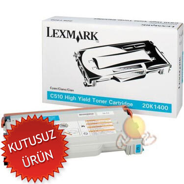 Lexmark 20K1400 Cyan Original Toner - C510 (Without Box) 