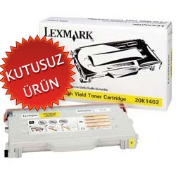 Lexmark 20K1402 Yellow Original Toner - C510 (Without Box) 