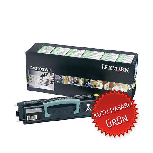 Lexmark 24040SW Black Original Toner - E232 / E332N (Damaged Box)