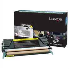 LEXMARK - Lexmark 24B5581 Yellow Original Toner - CS748 / CS740 