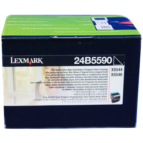 Lexmark 24B5590 Black Original Toner - XS544 - 1