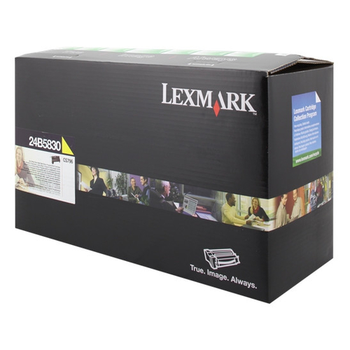 Lexmark 24B5830 Yellow Original Toner - CS796 / CS796de - 1