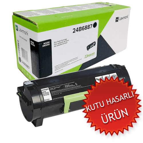 Lexmark 24B6887 Siyah Orjinal Toner - M3250 / XM3250 (C)