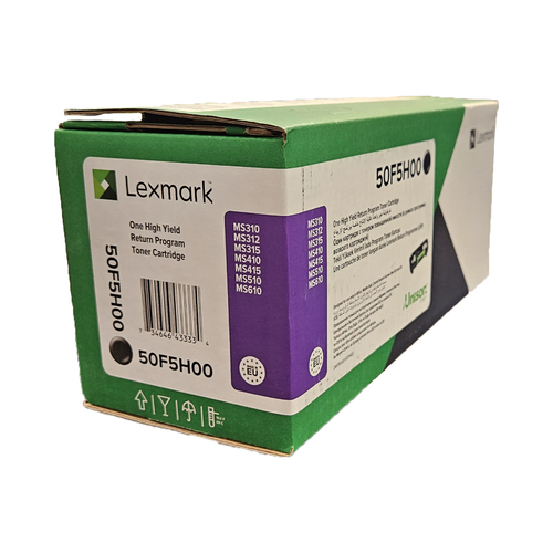 Lexmark 505H 50F5H00 Black Original Toner - MS310 / MS410 - 2