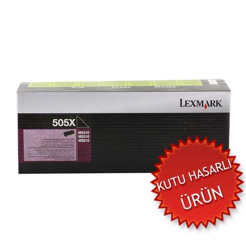 Lexmark 50F5X00 Siyah Yüksek Kapasite Toner - MS410 / MS510 (C) (T15883) - 1