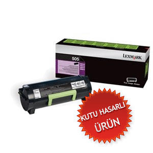 Lexmark 50F5U00 (505U) Black Original Toner Ultra Hıgh Capacity - MS610de (Damaged Box) 