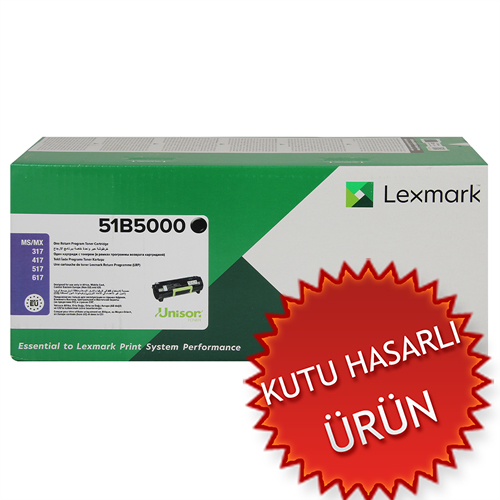 Lexmark 51B5000 Original Toner - MS317 / MS417 (Damaged Box)