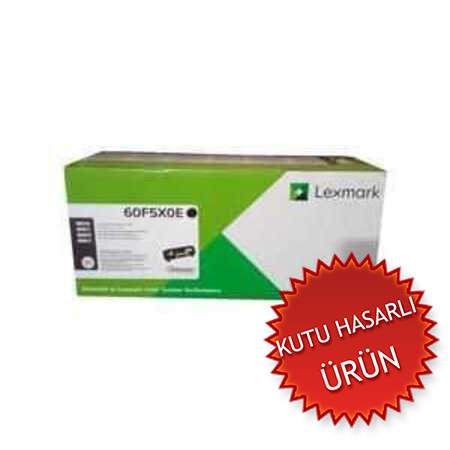 Lexmark 60F5X0E (605X) Siyah Orjinal Toner Yüksek Kapasite - MX510 / MX511 (C) (T16815) - 1