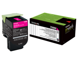 Lexmark 70C80M0 708M Magenta Original Toner - CS310 / CS410 