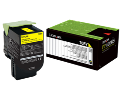 Lexmark 70C80Y0 708Y Yellow Original Toner - CS310 / CS410 