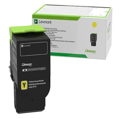 Lexmark 70C8XYE Sarı Orjinal Toner - CS510 (T16477) - 1