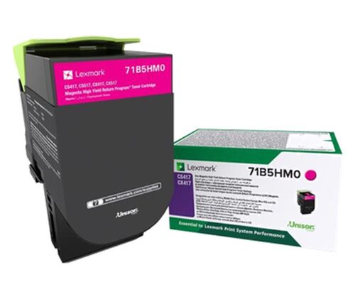 Lexmark 71B5HM0 Magenta Original Toner - CS417 / CS517