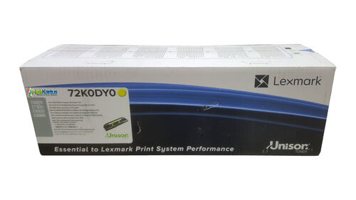 Lexmark 72K0DY0 Sarı Orjinal Developer Ünitesi - CS820 / CX825de (T13533) - 1