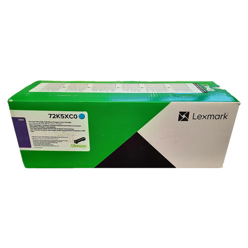 Lexmark 72K5XC0 Cyan Original Toner Extra High Capacity - CS820