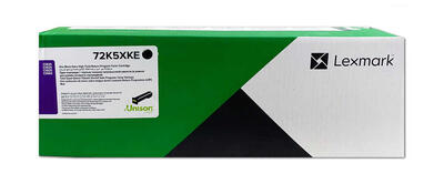 LEXMARK - Lexmark 72K5XKE Black Original Toner Extra High Capacity - CS820