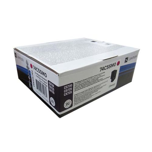 Lexmark 74C5SM0 Kırmızı Orjinal Toner Standart Kapasite - CS720 / CS725 (T9147) - 1