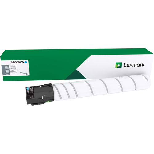 Lexmark 76C00C0 Cyan Original Toner - CX921 / CX922 - 1