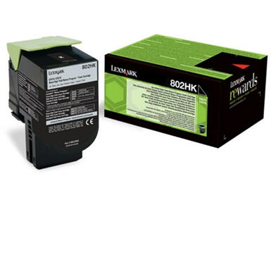 LEXMARK - Lexmark 80C2HKE Black Original Toner - CX410 / CX510