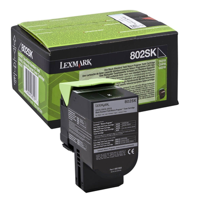 LEXMARK - Lexmark 80C2SK0 Black Original Toner - CX310 / CX410