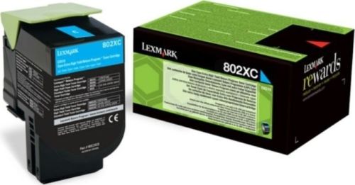 Lexmark 80C2XCE Cyan Original Toner - CX510DE / CX510DHE - 1