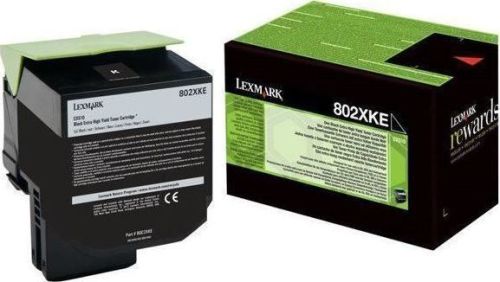 Lexmark 80C2XKE Black Original Toner - CX510DE / CX510DHE - 1