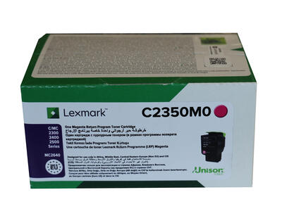 Lexmark C2350M0 Magenta Original Toner - C2240 / C2325dw 