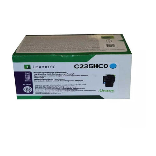 Lexmark C235HC0 Cyan Original Toner - C2240 / C2325dw