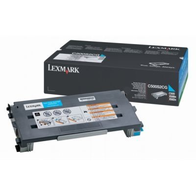 Lexmark C500H2CG Cyan Toner - C500N / X500n - 2