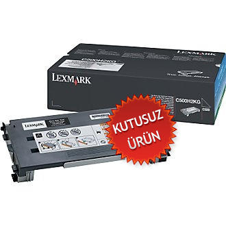 Lexmark C500H2KG Black Original Toner - C500n (Wıthout Box) 