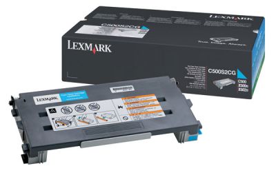 Lexmark C500S2CG Cyan Toner - Lexmark C500N - 1