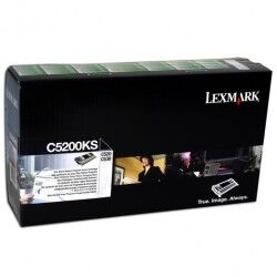 Lexmark C5200KS Black Original Toner - C520 / C524 / C530 - 2