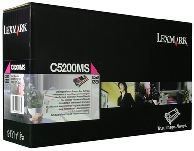 LEXMARK - Lexmark C5200MS Magenta Original Toner - C520 / C530 