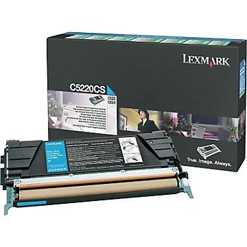 Lexmark C5220CS Cyan Color Original Laser Toner - C522 / C524 - 2