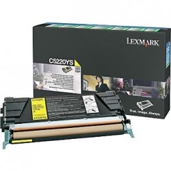 Lexmark C5220YS Sarı Renkli Orjinal Lazer Toner - C522 / C524 (T5399) - 1