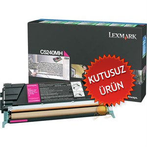 Lexmark C5240MH Kırmızı Orjinal Toner - C524 / C534 (U) (T9071) - 1