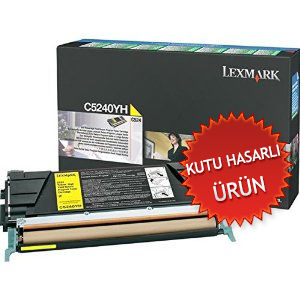 Lexmark C5240YH Sarı Orjinal Toner C524 / C534(C) (T4562) - 1