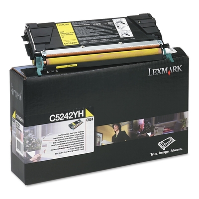 LEXMARK - Lexmark C5242YH Yellow Original Toner High Capacity - C524 / C532n