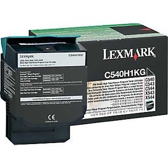 Lexmark C540H1KG Black Original Toner - C540 / C544 - 1