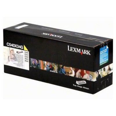 Lexmark C540X34G Yellow Developer - C540 / C544 - 1