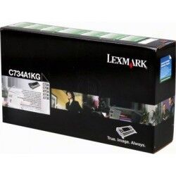 Lexmark C734A1KG Black Original Toner - C734 / C736 - 2