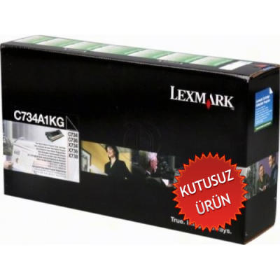 Lexmark C734A1KG Black Original Toner - C734 / C736 (Without Box) 