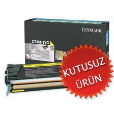 Lexmark C736H1YG Sarı Orjinal Toner - C736 / X736 (U) (T168) - 1